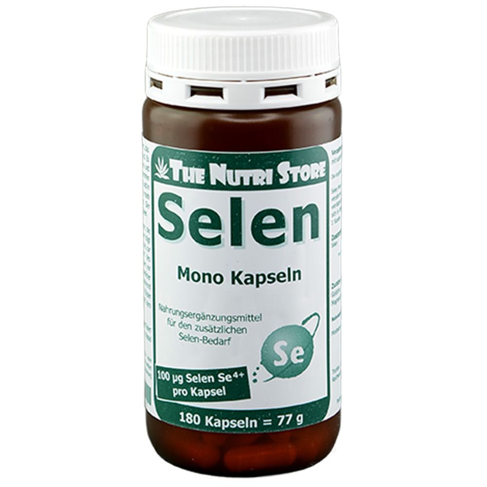 Selen 100 µg Mono Kapseln 180 St