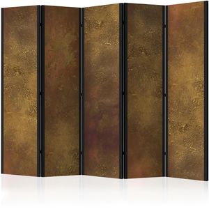 Artgeist Paravent Golden Temptation II innen 5-tlg, aus Holz / Stoff, einseitig bedruckt, 225 x 172 cm