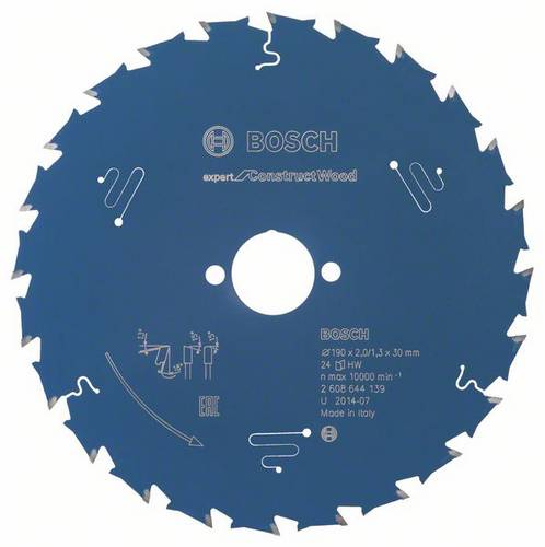 Kreissägeblatt Expert for Construct Wood, 190 x 30 x 2,0 mm, 24