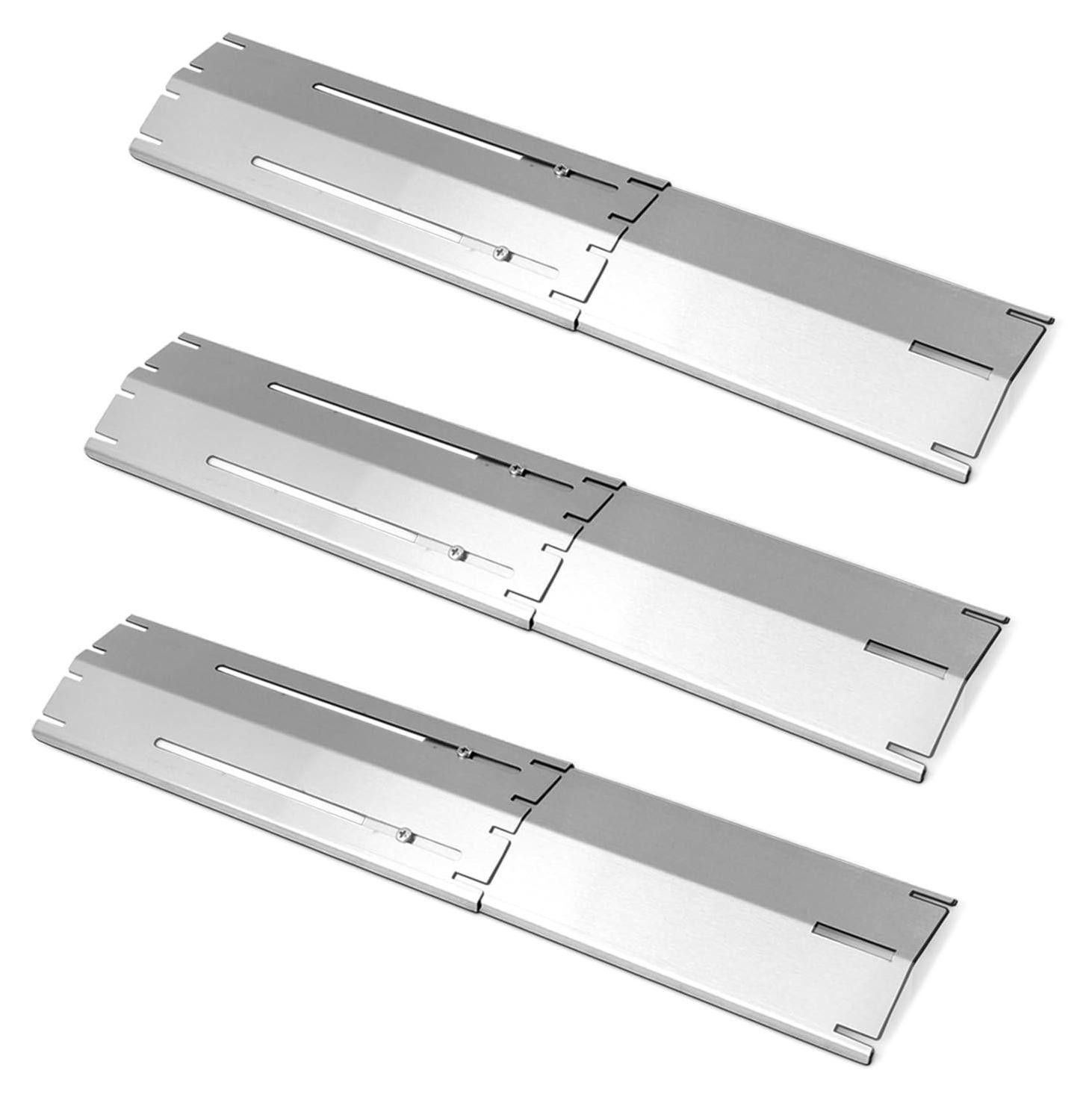 Set van 3 universele en verstelbare grillbranderbeschermers