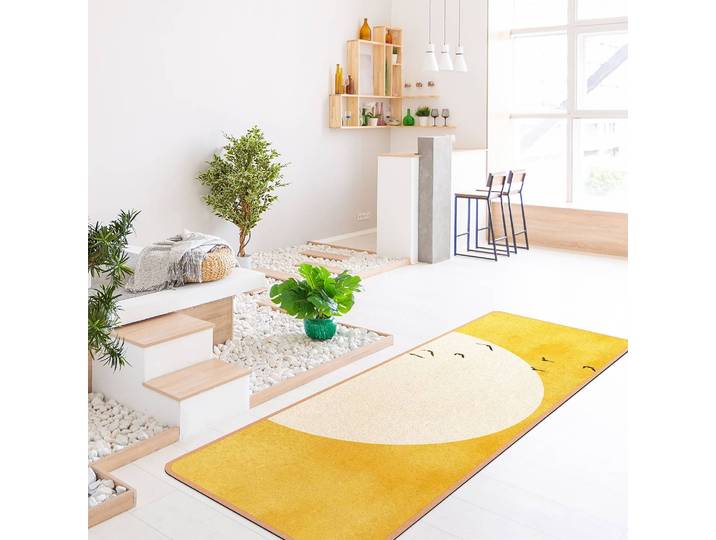 Läufer/Yogamatte Reise zur Sonne 183 x 61cm Gelb