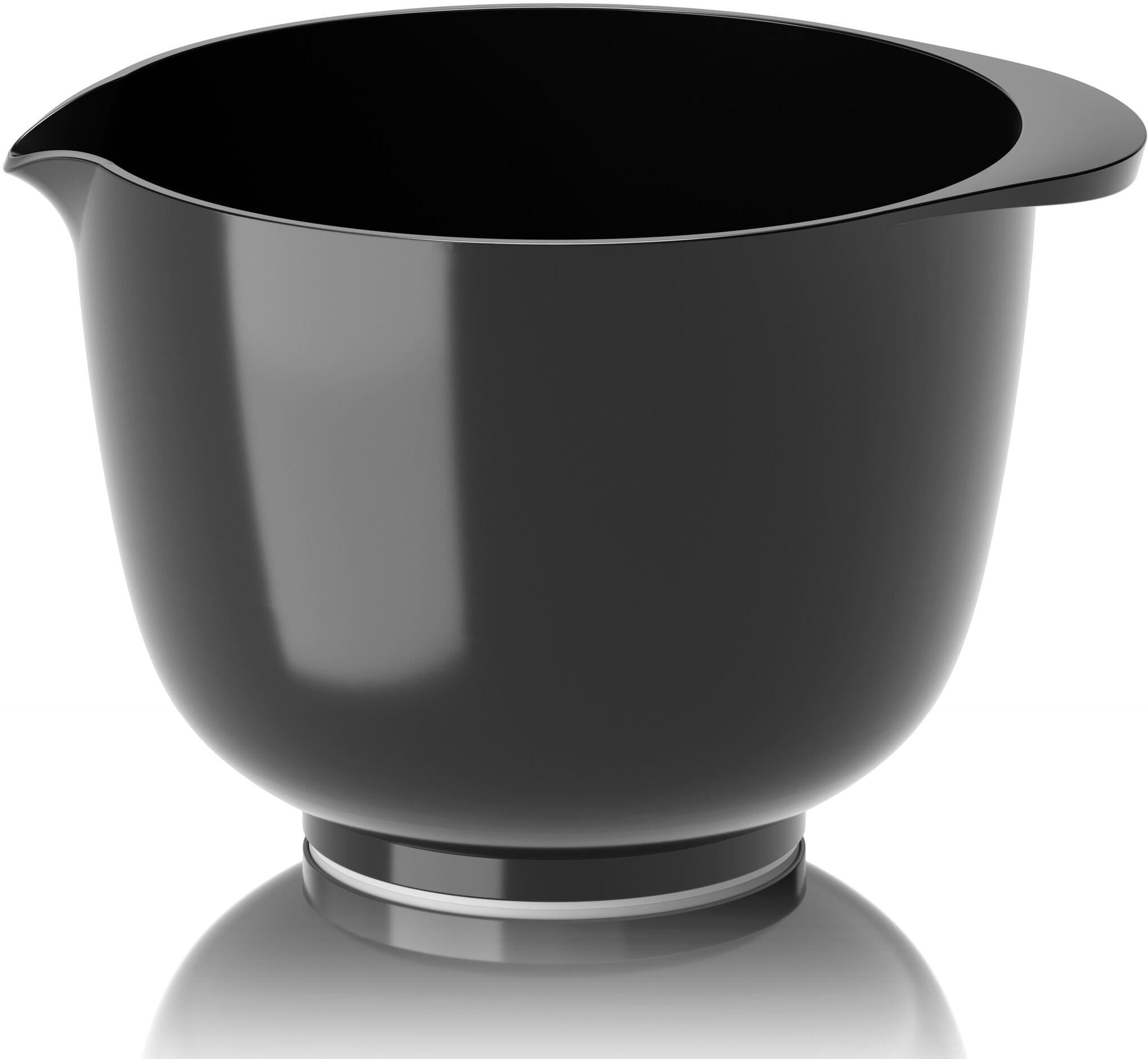 Rührschüssel "Rosti New Margrethe 1,5 l", schwarz, H:12,8cm L:19,4cm, Kunststoff, Schüsseln, Rührschüssel schwarz B/H/L: 12,8cm x 19,4cm