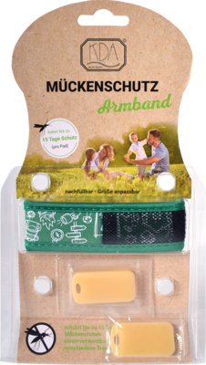 KDA Pharmavertrieb Arndt GmbH MÜCKENSCHUTZ Armband grün KDA 1 St 15319109