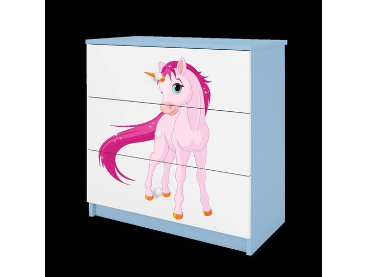 KOMMODE Babydreams Einhorn 81/81/41