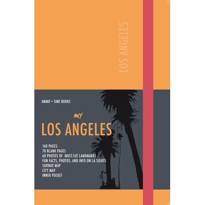 Los Angeles Visual Notebook: Apricot Orange