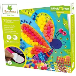 Sycomore Pompons Schmetterlinge