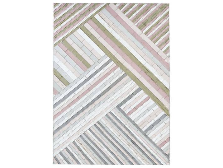 WANDDEKORATION Glas bunt Tembesi