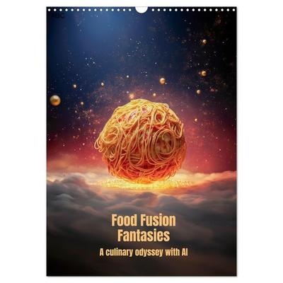 Food Fusion Fantasies (Wall Calendar 2027 DIN A3 portrait), CALVENDO 12 Month Wall Calendar