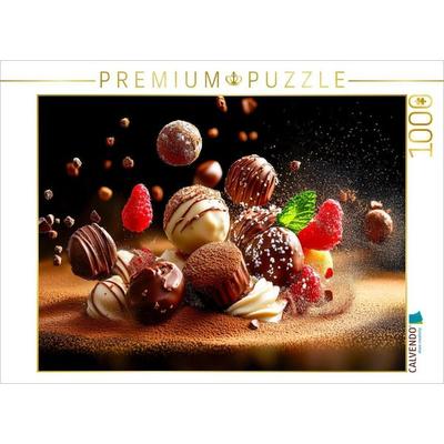 CALVENDO Puzzle Pralinen und Schokolade | 1000 Teile Lege-Größe 64x48cm Foto-Puzzle für glückliche Stunden, Game von , Calvendo Puzzle