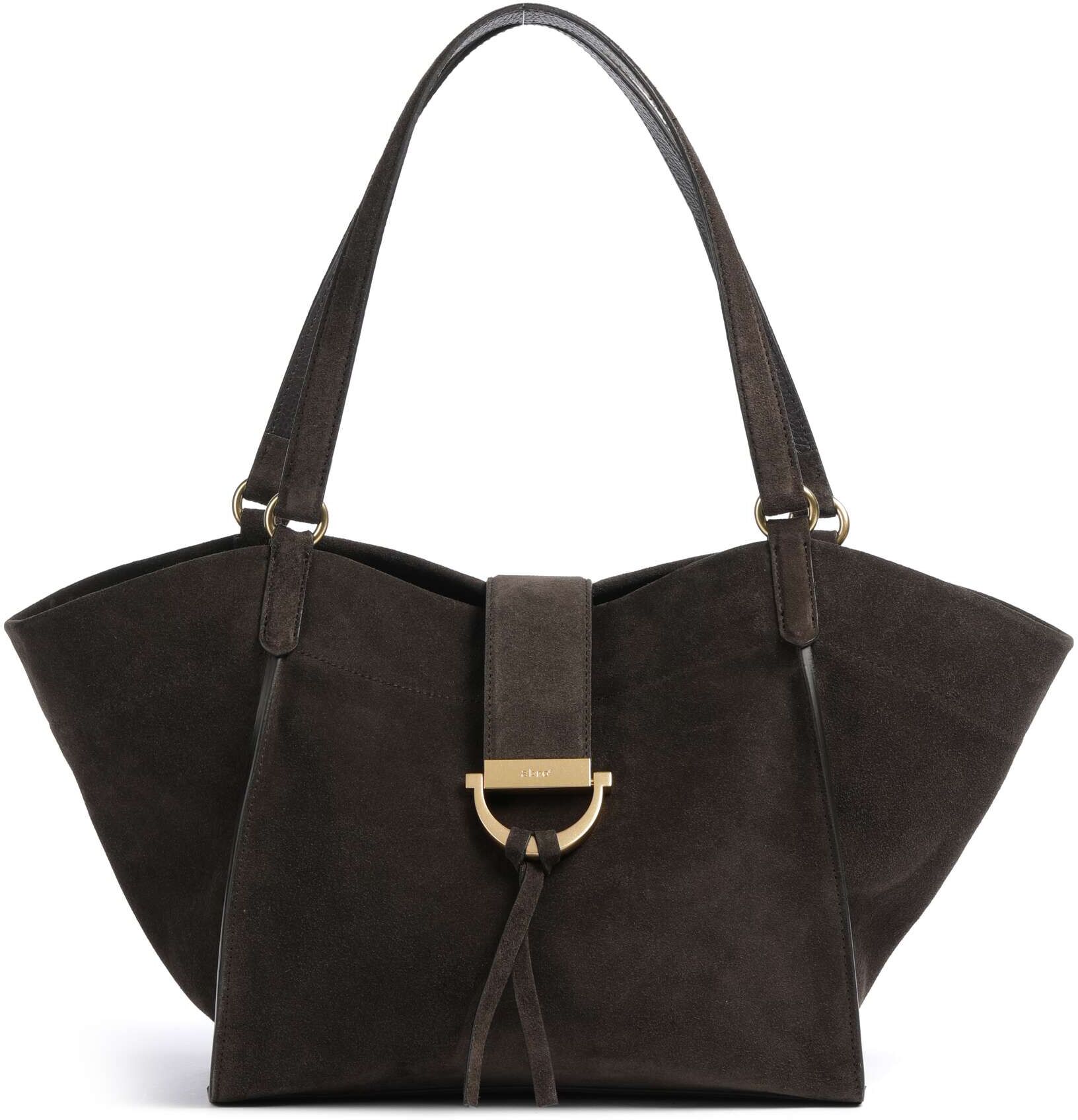 Abro Suede Temi Shopper, braun