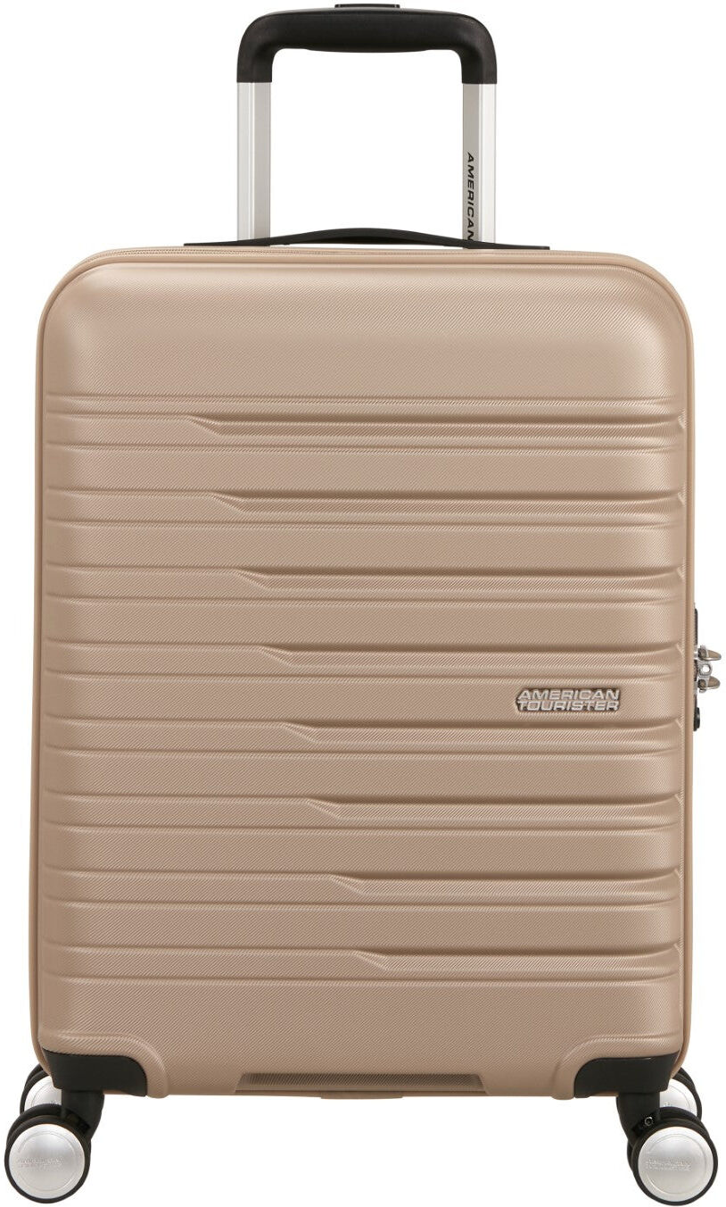 American Tourister Flashline 55cm 4-Wheel Cabin Case - Ivory Gold