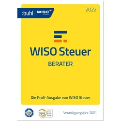 WISO Steuer-Berater 2022 - Handel Vollversion, 1 Lizenz Windows Steuer-Software für Windows