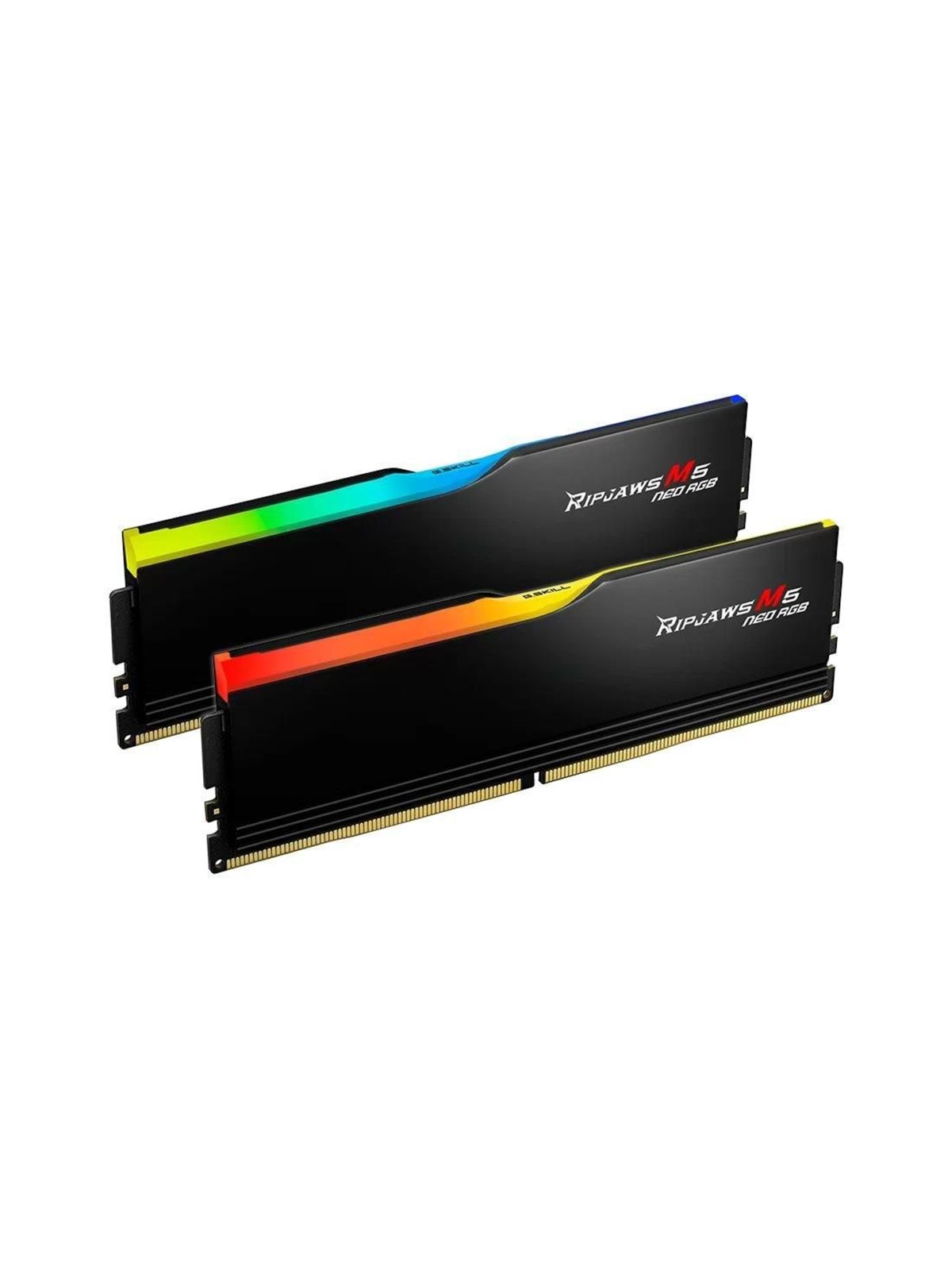 G.Skill Ripjaws M5 Neo RGB DDR5-6000 - 32GB - CL36 - Dual Channel (2 pcs) - AMD EXPO - Schwarz mit RGB
