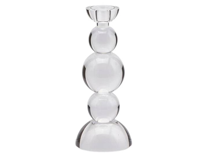 Kerzenständer Kristallglas H: 12 cm Edg