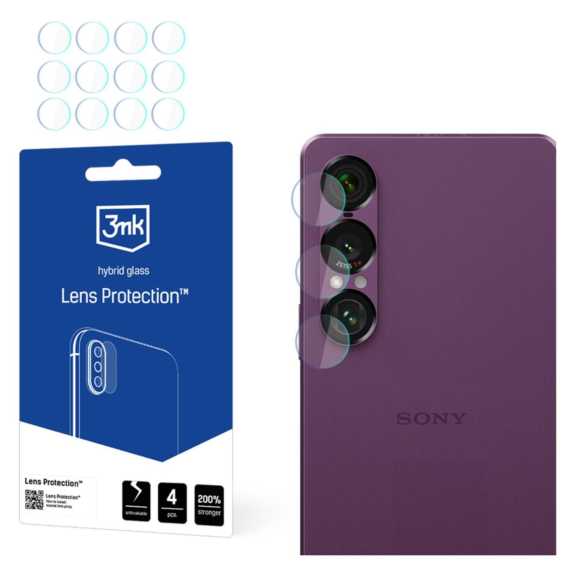 3MK Objektivschutz Hybridglas für Kameraobjektiv auf Sony Xperia 1 VII (1 Stk., Sony Xperia 1 VII) (5903108666312)