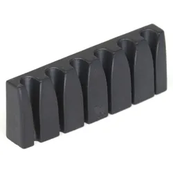 Graph Tech Black TUSQ XL PU-6517-00 - Unlocking Slotted Nut - Sattel