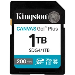 Kingston Technology Canvas Go! Plus 1TB SDXC Canvas Go Plus Gen4 200MB/s C10 UHS-I U3 V30