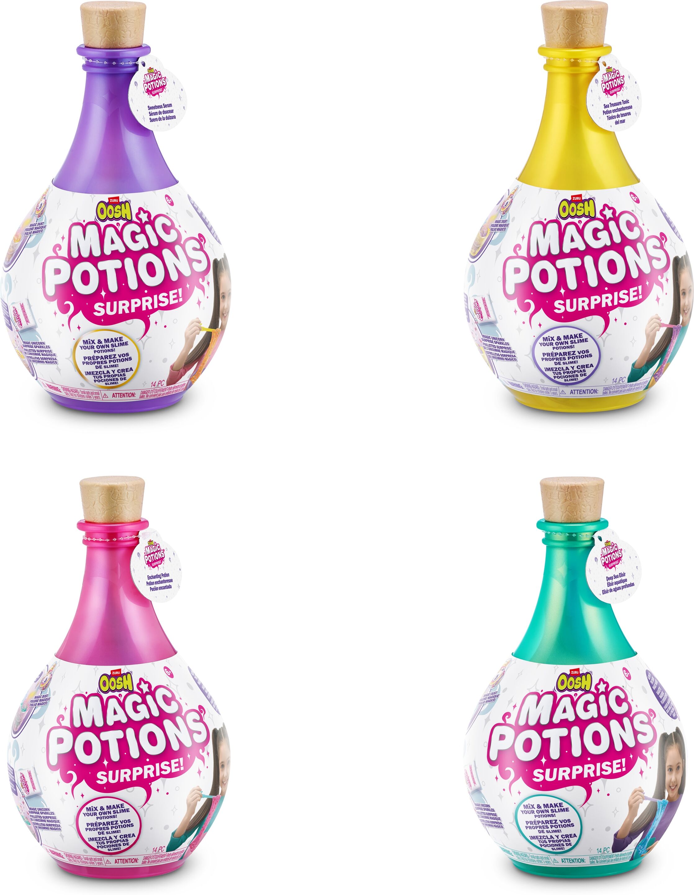 Zuru Set sorpresa Slime Potions modelos surtidos.