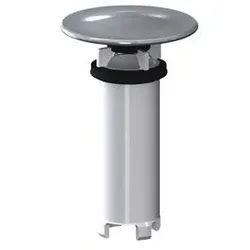 DALLMER Abdeckhaube TELOS mit Standrohr, verchromt, 150516 150516