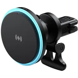 Havit induktives Ladegerät mit Zeitschaltuhr 3in1 W3032 (15 W), Wireless Charger, Schwarz