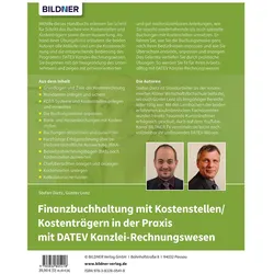 Finanzbuchhaltung mit Kostenstellen/Kostenträgern in der Praxis mit DATEV Kanzlei-Rechnungswesen, Fachbücher von Günter Lenz, Stefan Dietz