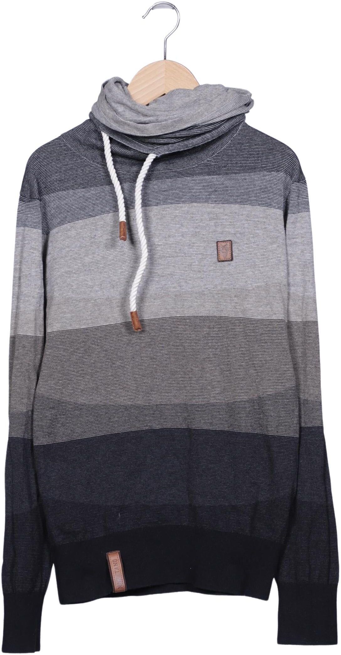 Naketano Herren Pullover, Mehrfarbig, Gr. S, Baumwolle - Second Hand