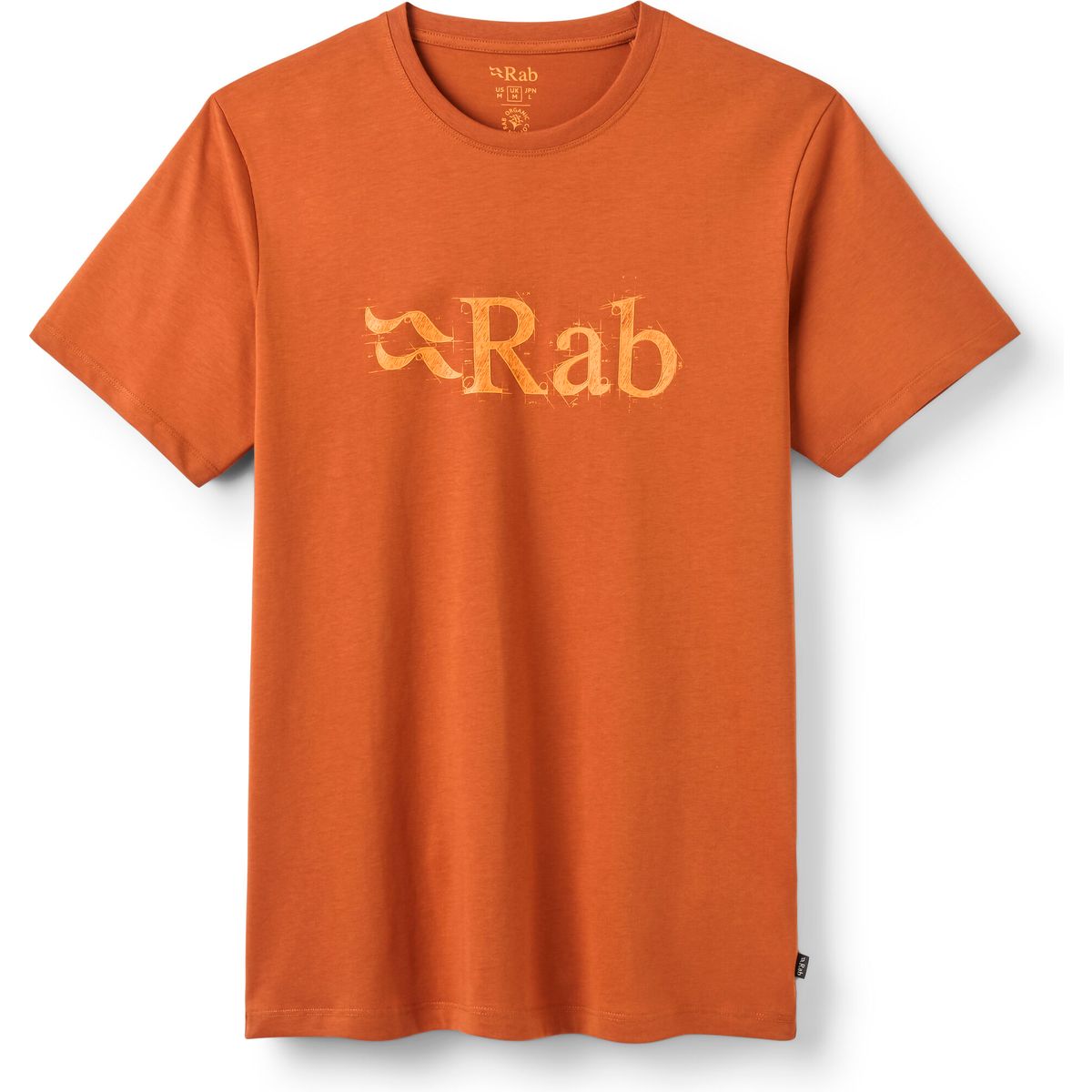 Rab Stance Tech Sketch Tee red earth (REA) M QCC-02-REA-MED