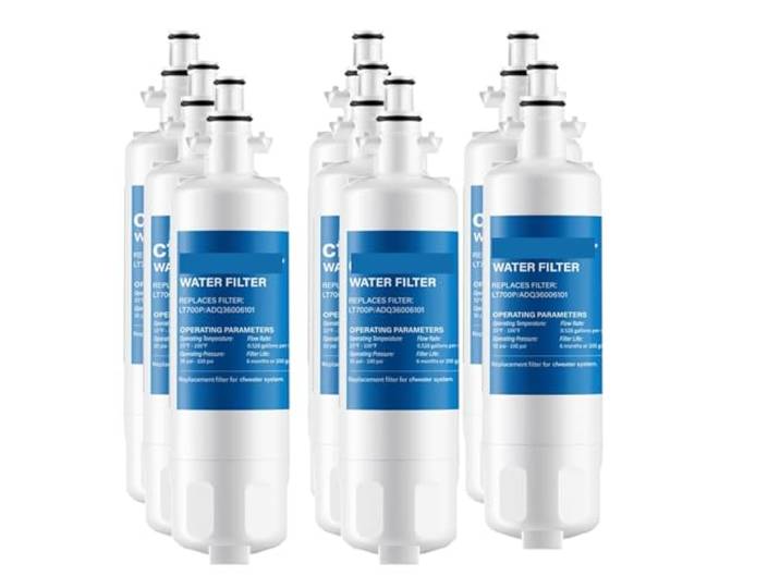 ADQ36006101 Kühlschrank-Wasserfilter-Ersatzteile, kompatibel for LG, LT700P, ADQ36006102, kompatibel for Kenmore, Elite 9690, RWF1200A(8 PCS)