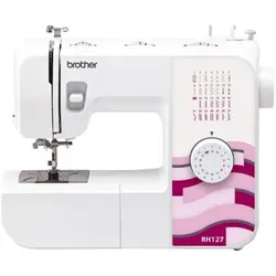 Brother Nähmaschine RH127, Nähmaschine, Rosa, Weiss