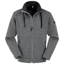 Maul Sports Herren Lichtenau Strickfleecejacke - 48 - offwhite