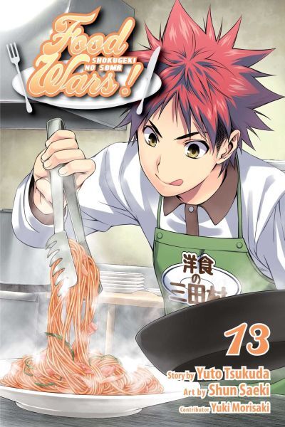 Viz Media Food Wars Shokugeki No Soma Paperback Manga Vol. 13-Standaard (Diversen) Nieuw