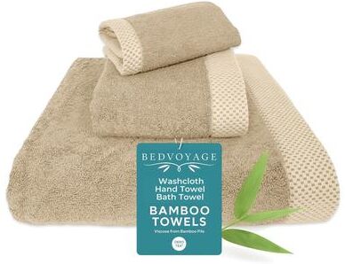 BedVoyage Plush viscose from Bamboo Towel Set 3pc