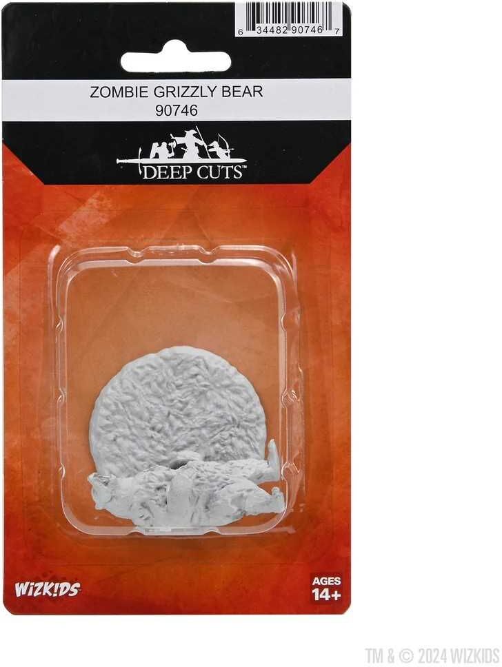 Wiz Kids LLC WizKids Deep Cuts: Zombie Grizzly Bear - Tabletop Miniature for Fantasy Role-Playing Games