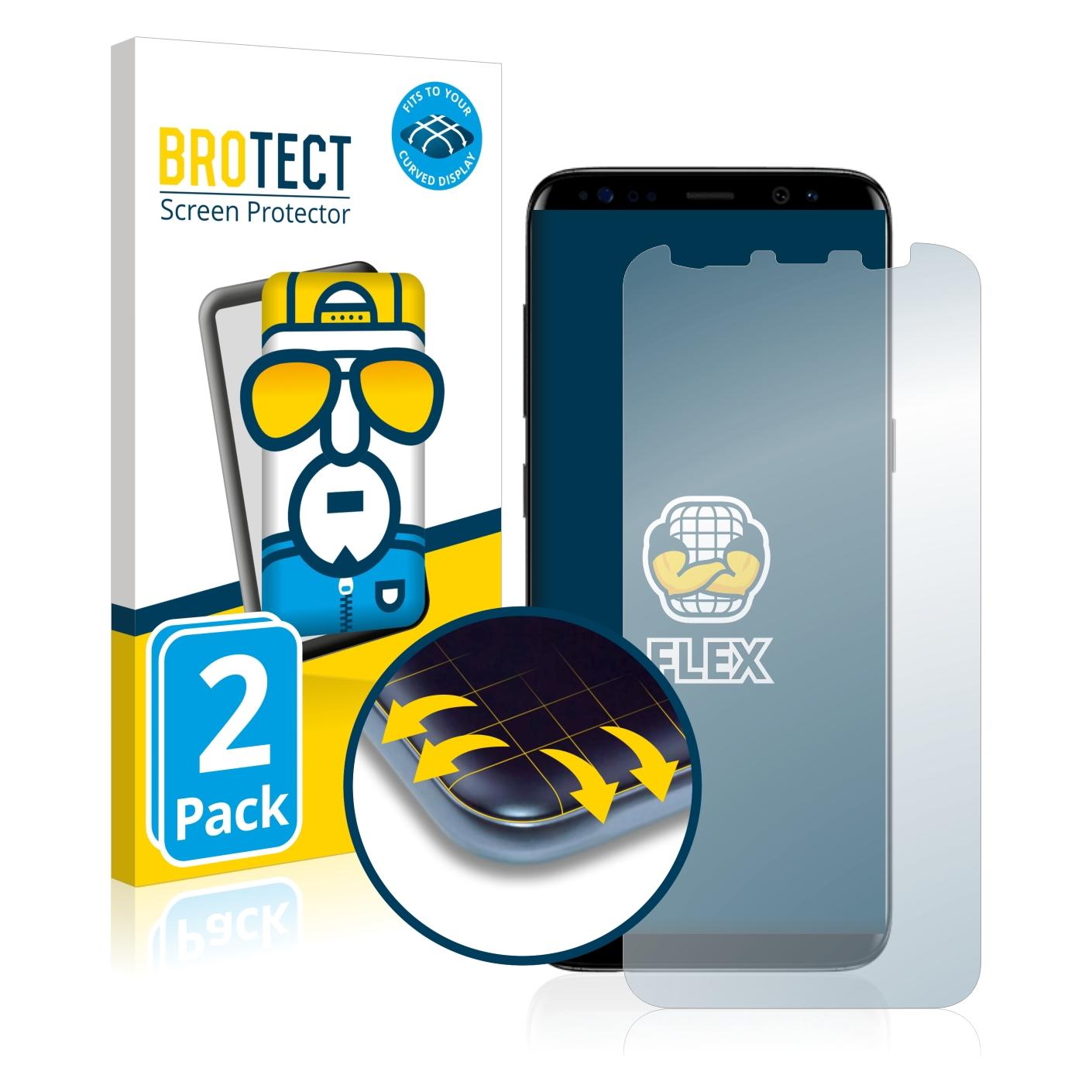 Brotect Full-Cover Displayschutz (Samsung Galaxy S8) (5131222)