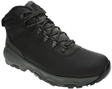 Columbia Newton Wander LTR (Men's) Outdoor in Black/Grill, Size 8.5 M, Leather/Rubber