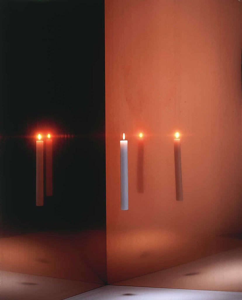 Ingo Maurer Fly Candle Fly! Kerze / Pendelleuchte (Set 2 (2 Kerzen mit 3 m Seil ... Set 2 (2 Kerzen mit 3 m Seil + Zubehör) 3020020