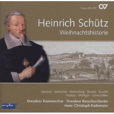 Weihnachtshistorie (Schütz-Edition Vol.10) - Heinrich Schütz, CD, 4009350832572