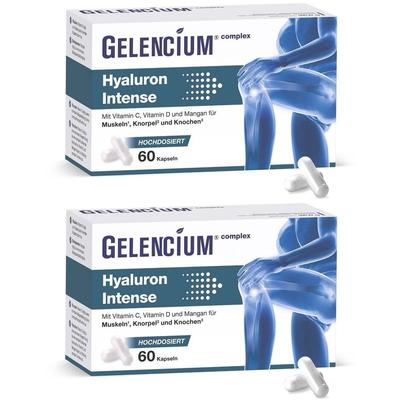 Gelencium Hyaluron Intense hochdos.Vitamin C Kaps. 2x 2x60 St Kapseln