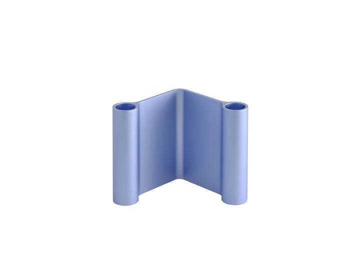 Muuto - Pair Kerzenhalter, H 11 cm, hellblau