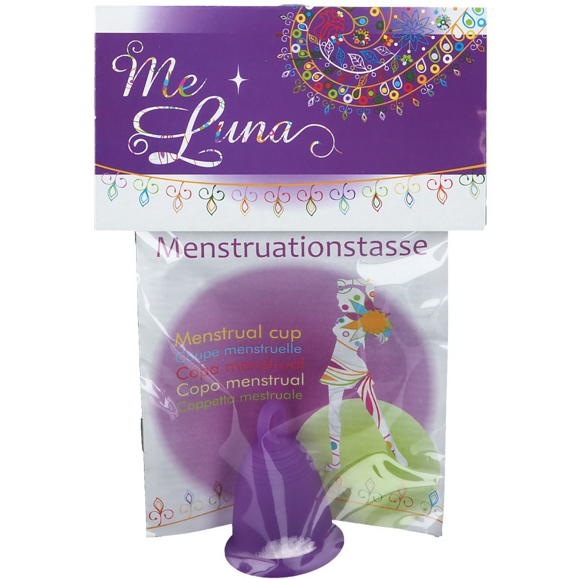 Menstruationstasse Me Luna Classic Gr.S violett 1 St Sonstige