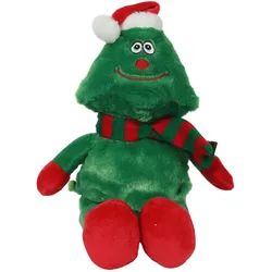 Plüschfigur WEIHNACHTSBAUM (H 28 cm) - bunt - H 28 cm
