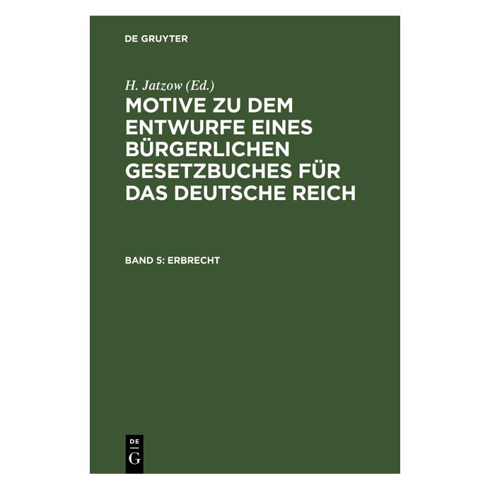 De Gruyter Erbrecht (67780471)