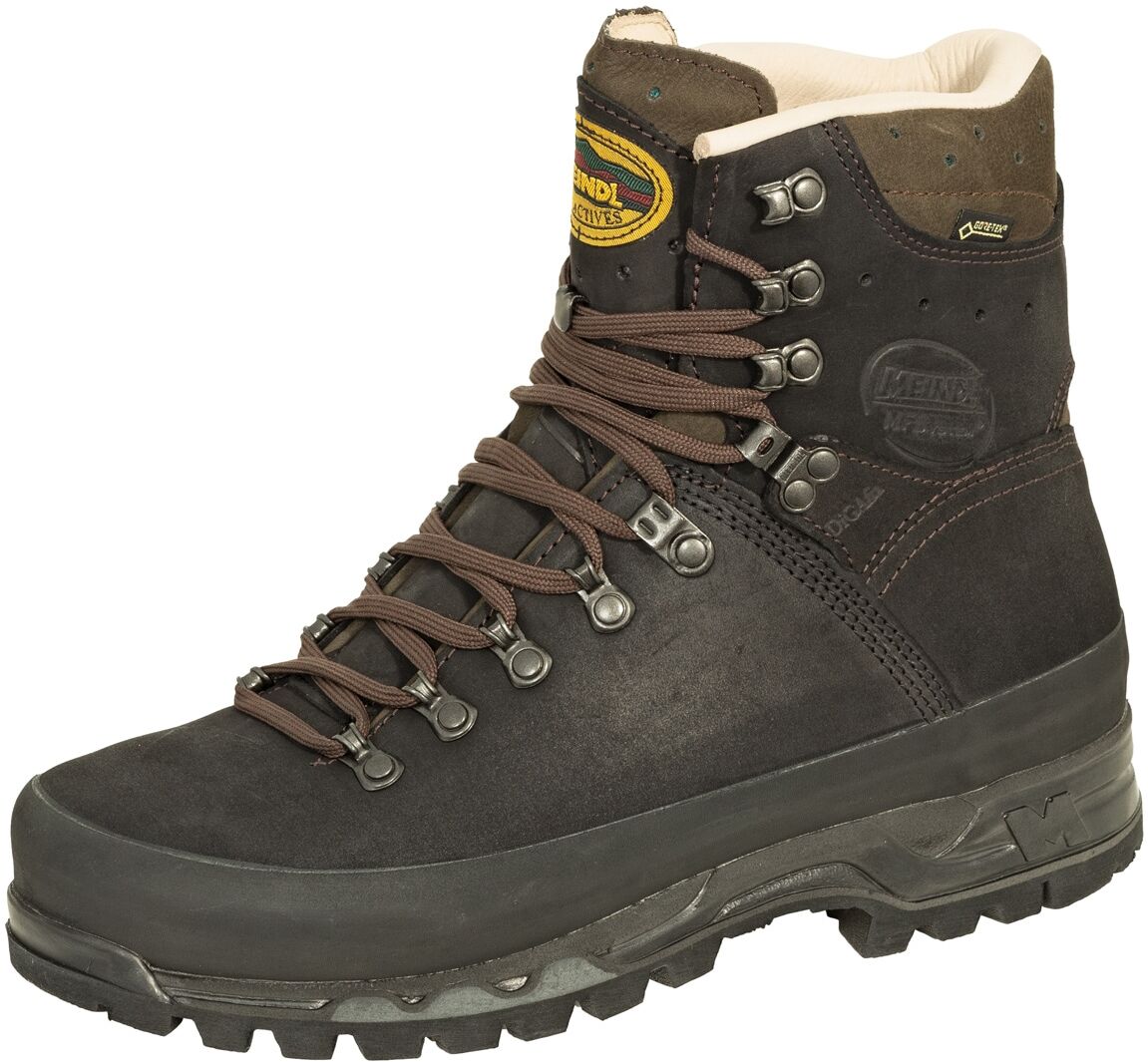 Wanderschuh MEINDL "Island MFS Active", Herren, Gr. 42, Textil, schwarz, Nubukleder, Schuhe Wanderschuh, GORE-TEX – Winddicht, wasserdicht und atmungsaktiv schwarz 42, Textil