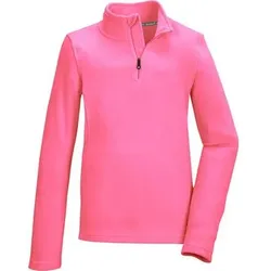KILLTEC Kinder Shirt KSW 188 GRLS FLC SHRT, Größe 152 in Pink Pink