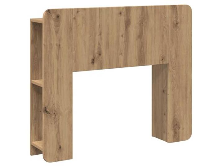 Makastle Kopfteil-Schrank Artisan-Eiche 95x80 cm Holzwerkstoff U-Form Design