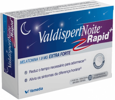 Valdispert Noite Rapid+ Comprimidos Orodispersiveis x20