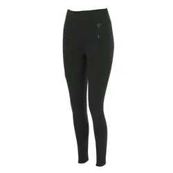 Ekkia Equitheme Softshell Reithose Dolomyt schwarz Vollbesatz , Größe: 34