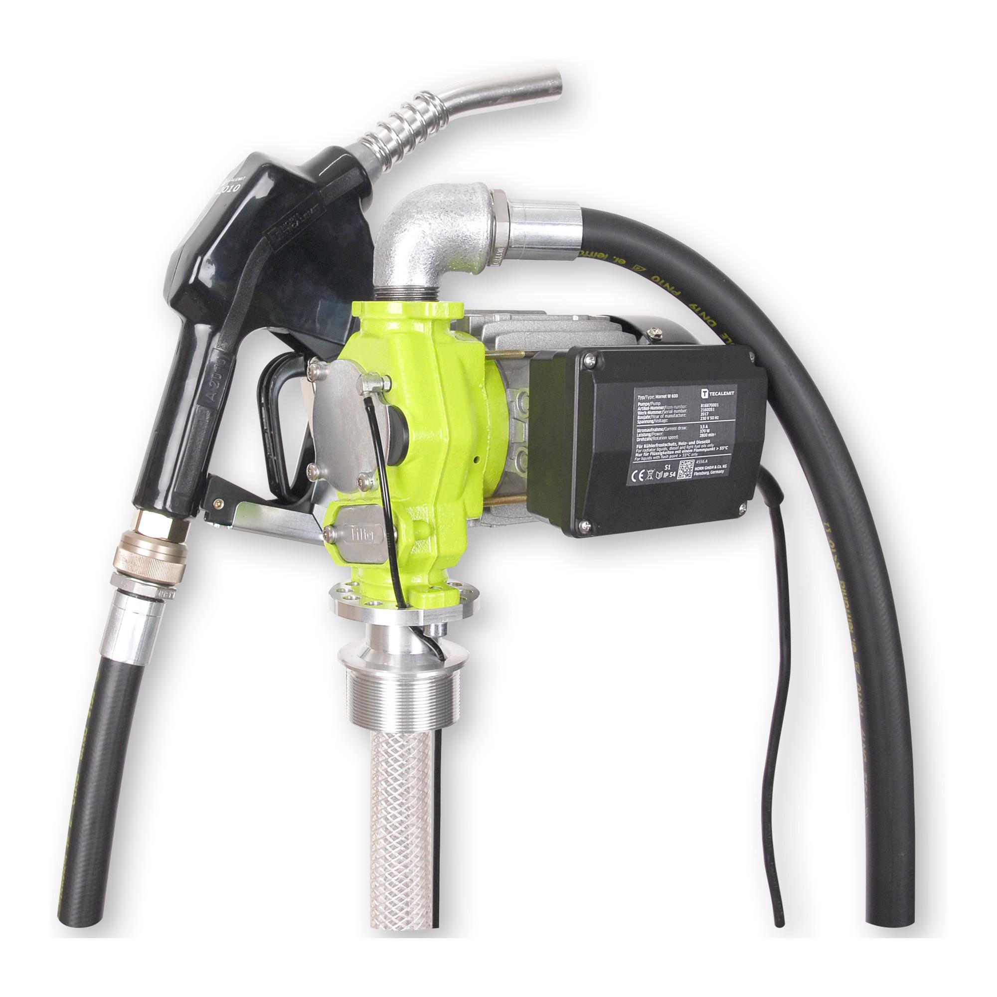 TECALEMIT Flügelzellenpumpe TECPUMP 600 AC standard für die Förderung von Dieselkraftstoffen oder Heizöl mit einer Leistung von bis zu 600 l/min und einem Druck von bis zu 3 bar (105620400)