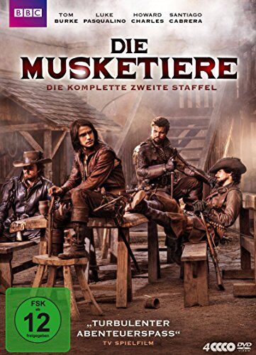 Luke Pasqualino - The Musketeers - Die komplette zweite Staffel [4 DVDs] - Preis vom 19.10.2026 19:33:35 h
