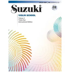 Suzuki Violin School, Volume 2: Violin Part, Book & CD (With CD (Audio)), Fachbücher